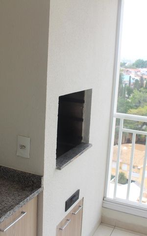 Apartamento à venda com 63m², 2 quartos e 1 vagaVaranda