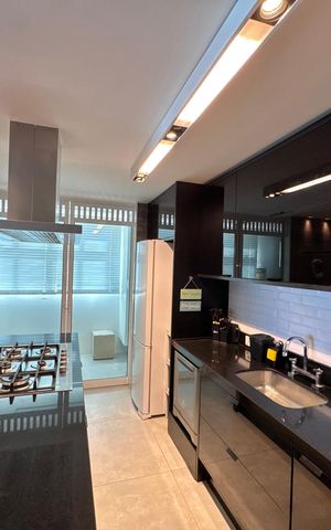 Apartamento para alugar com 157m², 2 quartos e 3 vagas Apartamento para alugar com 157m², 2 quartos e 3 vagasCozinha