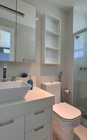 Apartamento para alugar com 157m², 2 quartos e 3 vagas Apartamento para alugar com 157m², 2 quartos e 3 vagasSuíte 2 - Banheiro