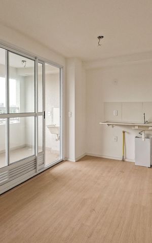 Apartamento para alugar com 35m², 1 quarto e sem vaga
