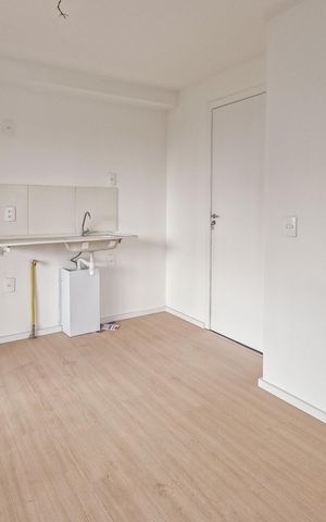 Apartamento para alugar com 35m², 1 quarto e sem vaga