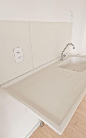 Apartamento para alugar com 35m², 1 quarto e sem vaga