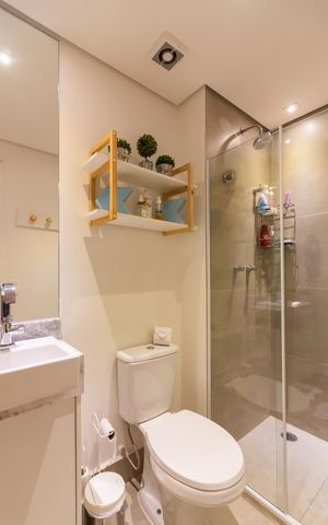 Apartamento à venda com 123m², 3 quartos e 2 vagasBanheiro 1