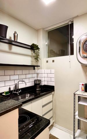 Apartamento para alugar com 28m², 1 quarto e sem vaga