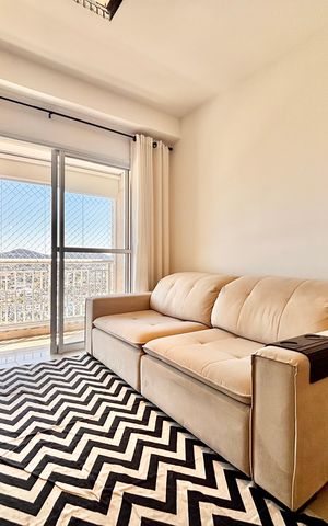 Apartamento para alugar com 51m², 2 quartos e 1 vaga Apartamento para alugar com 51m², 2 quartos e 1 vagaSala