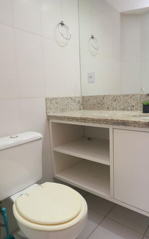 Apartamento para alugar com 72m², 1 quarto e 1 vaga Apartamento para alugar com 72m², 1 quarto e 1 vagaBanheiro