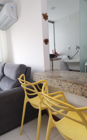 Apartamento para alugar com 72m², 1 quarto e 1 vaga Apartamento para alugar com 72m², 1 quarto e 1 vagaSala