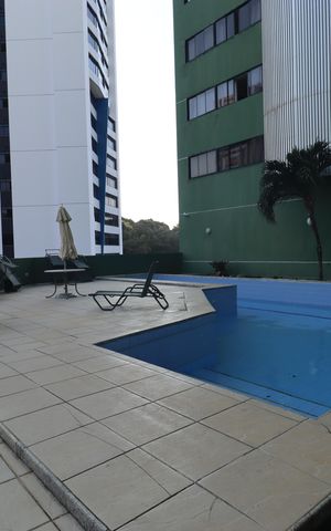 Apartamento para alugar com 72m², 1 quarto e 1 vaga Apartamento para alugar com 72m², 1 quarto e 1 vagaÁrea comum - Piscina