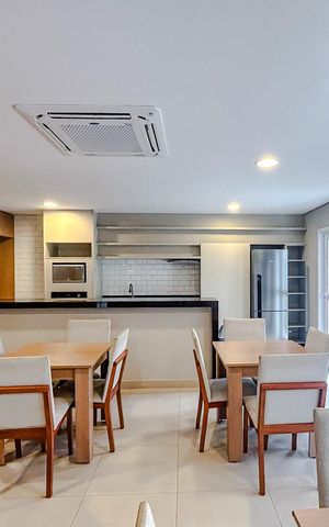 Apartamento para alugar com 50m², 2 quartos e 1 vagaÁrea comum - Salão de festas