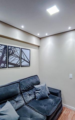 Apartamento para alugar com 50m², 2 quartos e 1 vagaSala