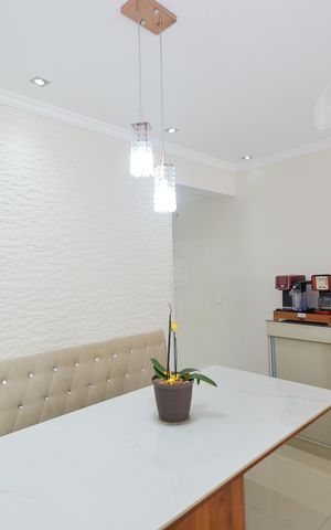 Apartamento à venda com 77m², 3 quartos e 2 vagasSala