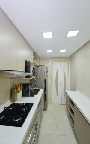 Apartamento à venda com 77m², 3 quartos e 2 vagasCozinha