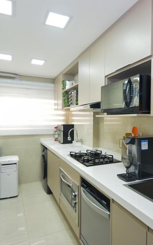 Apartamento à venda com 77m², 3 quartos e 2 vagasCozinha