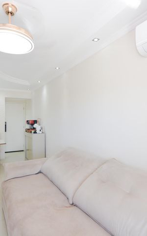 Apartamento à venda com 77m², 3 quartos e 2 vagasSala