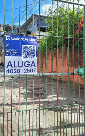Casa para alugar com 58m², 2 quartos e sem vaga Casa para alugar com 58m², 2 quartos e sem vagaPlaca