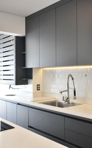 Apartamento à venda com 58m², 2 quartos e 1 vagaCozinha