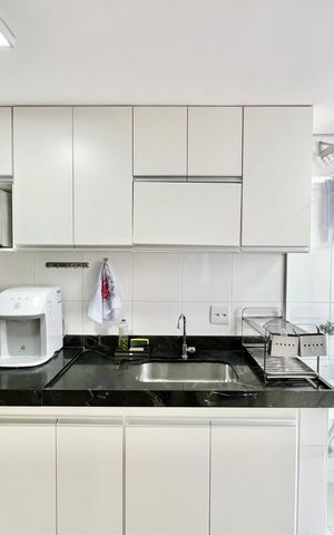 Apartamento à venda com 70m², 2 quartos e 2 vagas Apartamento à venda com 70m², 2 quartos e 2 vagasCozinha