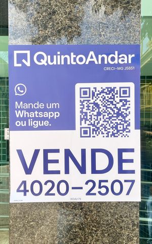 Apartamento à venda com 70m², 2 quartos e 2 vagas Apartamento à venda com 70m², 2 quartos e 2 vagasPlaca