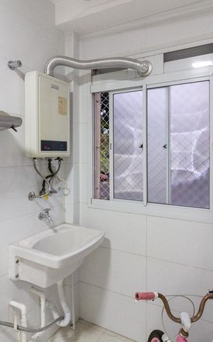 Apartamento à venda com 48m², 2 quartos e 1 vagaCozinha e Área de Serviço