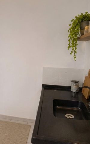 Studio à venda com 21m², 1 quarto e sem vagaCozinha