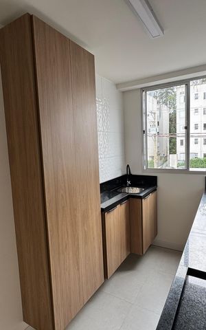 Apartamento para alugar com 43m², 2 quartos e 1 vaga