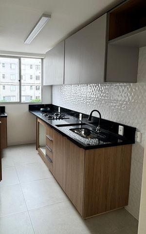 Apartamento para alugar com 43m², 2 quartos e 1 vaga