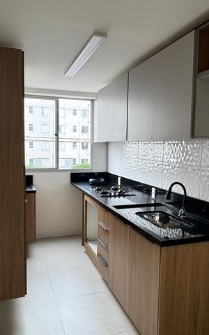 Apartamento para alugar com 43m², 2 quartos e 1 vaga