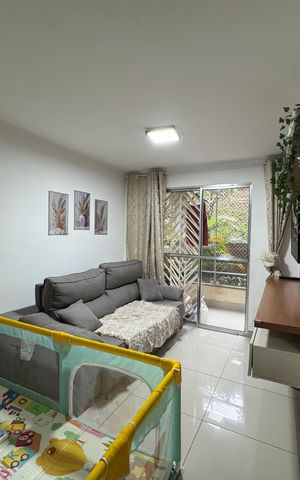 Apartamento para alugar com 55m², 2 quartos e 1 vagaSala