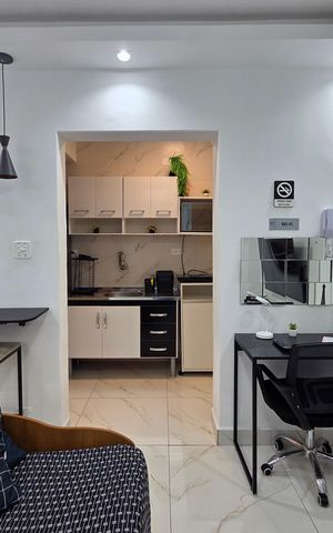 Studio para alugar com 33m², 1 quarto e 1 vaga Studio para alugar com 33m², 1 quarto e 1 vagaSala