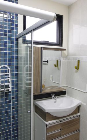 Casa para alugar com 100m², 2 quartos e 2 vagasBanheiro 1