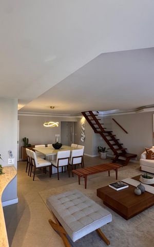 Apartamento à venda com 277m², 4 quartos e 3 vagas Apartamento à venda com 277m², 4 quartos e 3 vagasSala