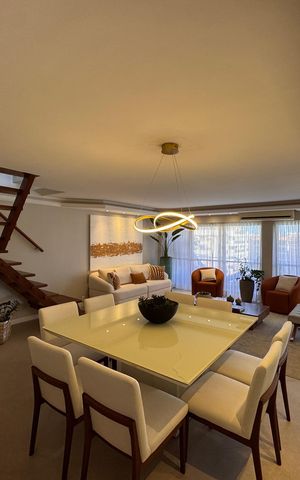 Apartamento à venda com 277m², 4 quartos e 3 vagas Apartamento à venda com 277m², 4 quartos e 3 vagasSala