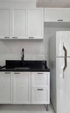 Apartamento para alugar com 33m², 2 quartos e sem vaga Apartamento para alugar com 33m², 2 quartos e sem vagaCozinha