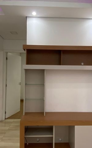 Apartamento à venda com 46m², 2 quartos e 1 vaga Apartamento à venda com 46m², 2 quartos e 1 vagaSala - Cozinha
