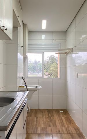 Apartamento à venda com 46m², 2 quartos e 1 vaga Apartamento à venda com 46m², 2 quartos e 1 vagaCozinha - Área de Serviço