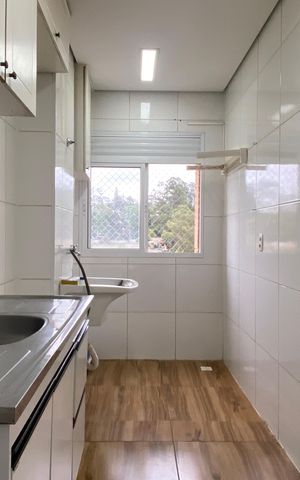 Apartamento à venda com 46m², 2 quartos e 1 vaga Apartamento à venda com 46m², 2 quartos e 1 vagaCozinha - Área de Serviço