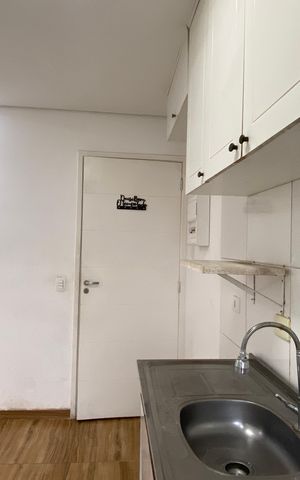Apartamento à venda com 46m², 2 quartos e 1 vaga Apartamento à venda com 46m², 2 quartos e 1 vagaCozinha - Área de Serviço