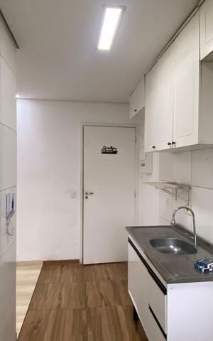 Apartamento à venda com 46m², 2 quartos e 1 vaga Apartamento à venda com 46m², 2 quartos e 1 vagaCozinha - Área de Serviço
