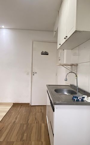 Apartamento à venda com 46m², 2 quartos e 1 vaga Apartamento à venda com 46m², 2 quartos e 1 vagaCozinha - Área de Serviço