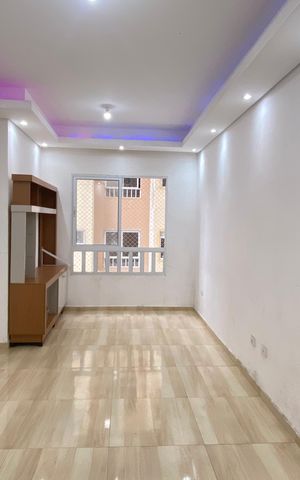 Apartamento à venda com 46m², 2 quartos e 1 vaga Apartamento à venda com 46m², 2 quartos e 1 vagaSala - Cozinha
