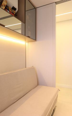 Apartamento à venda com 70m², 1 quarto e 1 vagaEscritório 