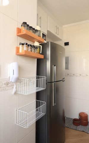 Apartamento à venda com 54m², 2 quartos e 1 vagaCozinha e Área de Serviço