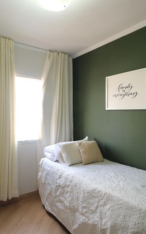 Apartamento à venda com 54m², 2 quartos e 1 vagaQuarto 2