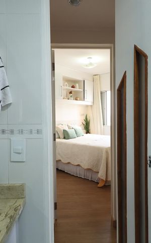 Apartamento à venda com 54m², 2 quartos e 1 vagaBanheiro