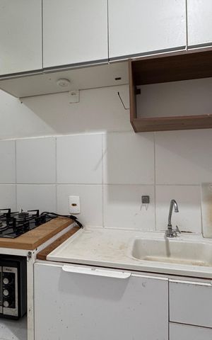 Apartamento para alugar com 45m², 2 quartos e 1 vaga Apartamento para alugar com 45m², 2 quartos e 1 vagaSala/Cozinha