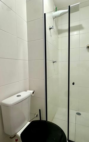 Apartamento à venda com 26m², 1 quarto e sem vaga Apartamento à venda com 26m², 1 quarto e sem vagaBanheiro