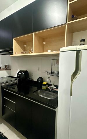 Apartamento à venda com 26m², 1 quarto e sem vaga Apartamento à venda com 26m², 1 quarto e sem vagaCozinha