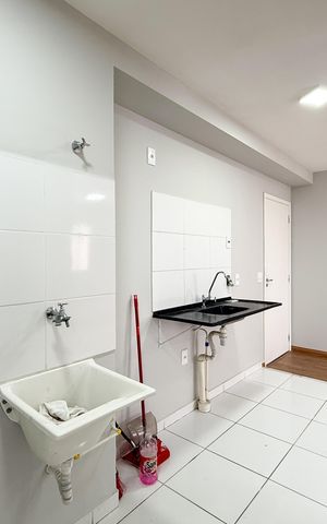 Apartamento para alugar com 41m², 2 quartos e 1 vaga Apartamento para alugar com 41m², 2 quartos e 1 vagaSala e cozinha