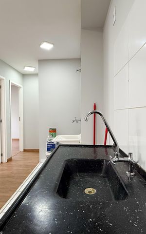 Apartamento para alugar com 41m², 2 quartos e 1 vaga Apartamento para alugar com 41m², 2 quartos e 1 vagaSala e cozinha