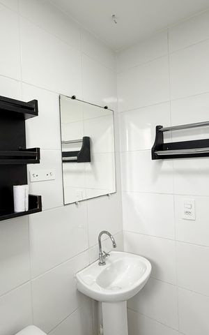 Apartamento para alugar com 41m², 2 quartos e 1 vaga Apartamento para alugar com 41m², 2 quartos e 1 vagaBanheiro